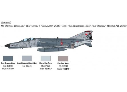 Italeri 1448 - Maqueta avión  F-4E/F...