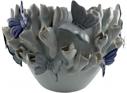 Centro de Mesa Decorativo de Cerámica...