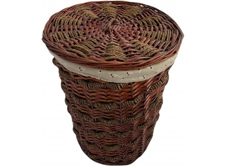 Juego, Set de 3 Cestos de Mimbre para...