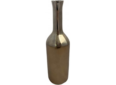 Jarrón, Florero Decorativo de Metal -...