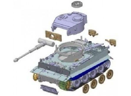 Zvezda 5002 - Maqueta Tanque alemán...