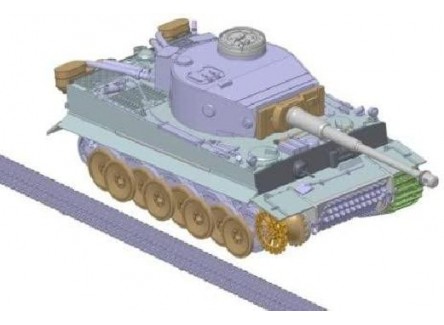 Zvezda 5002 - Maqueta Tanque alemán...