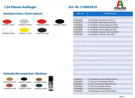 Italeri 3918 – Maqueta Remolque de... Italeri 3918 – Maqueta Remolque de...