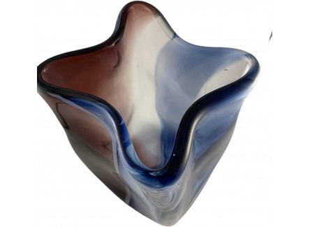 Florero, Jarrón de Cristal Pintado...