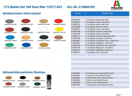 Italeri 6185S - Castle under...