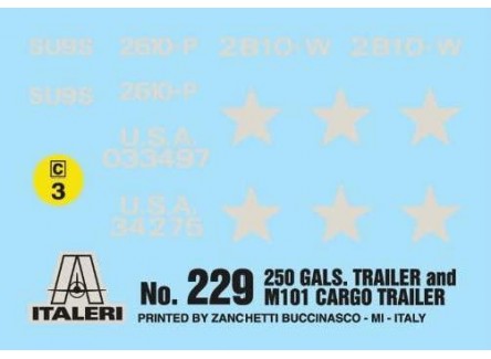 Italeri 229 - Maqueta Trailer Tanque...