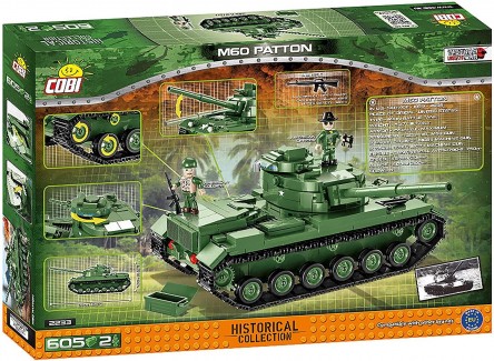 COBI 2233 - Maqueta Tanque M60 Patton...