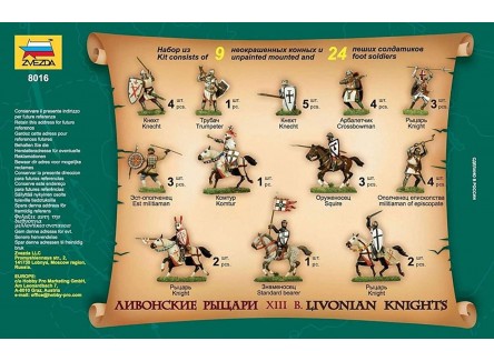 Zvezda 8016 - Figuras soldados Orden...