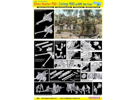 Dragon 6531 - Maqueta Obús USA 2a...