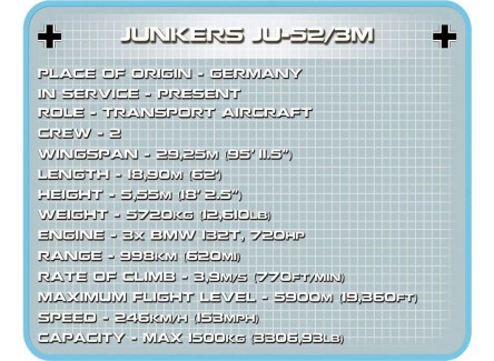 COBI 5710 - Maqueta Avión WWII...