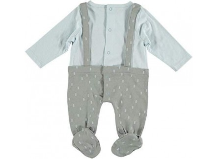 COTTON FISH - Pelele Efecto Peto Azul...