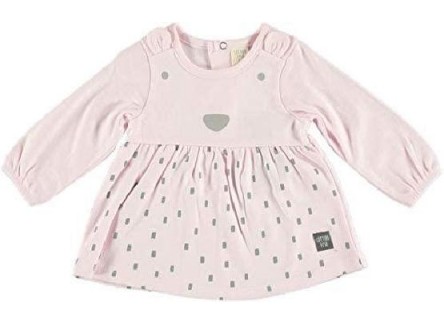 COTTON FISH - Vestido Manga Larga...