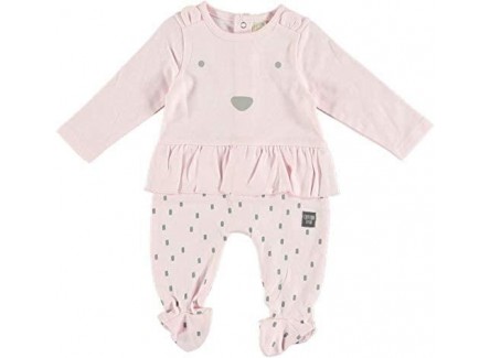 COTTON FISH - Pelele Rosa Manga Larga...