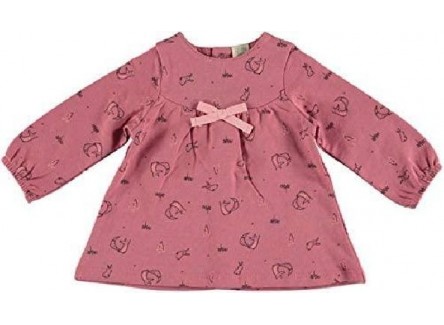 COTTON FISH - Vestido Manga Larga en...