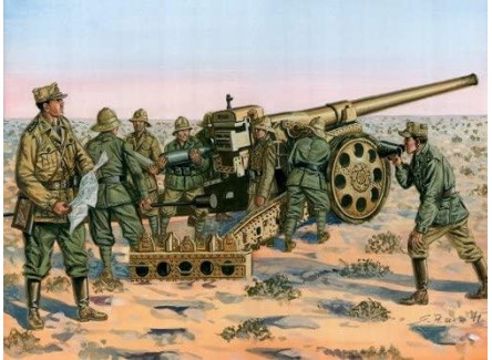 Italeri 6165 - Maqueta cañón Italiano...